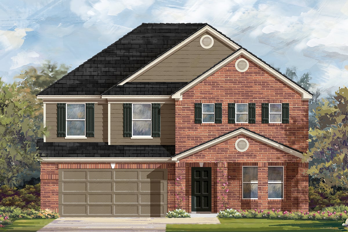 New Homes in 7803 Tranquil Glade Trl., TX - Plan 2881