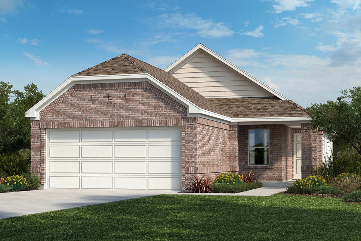 New Homes in Manor, TX - Presidential Meadows Plan 1548 Elevation C