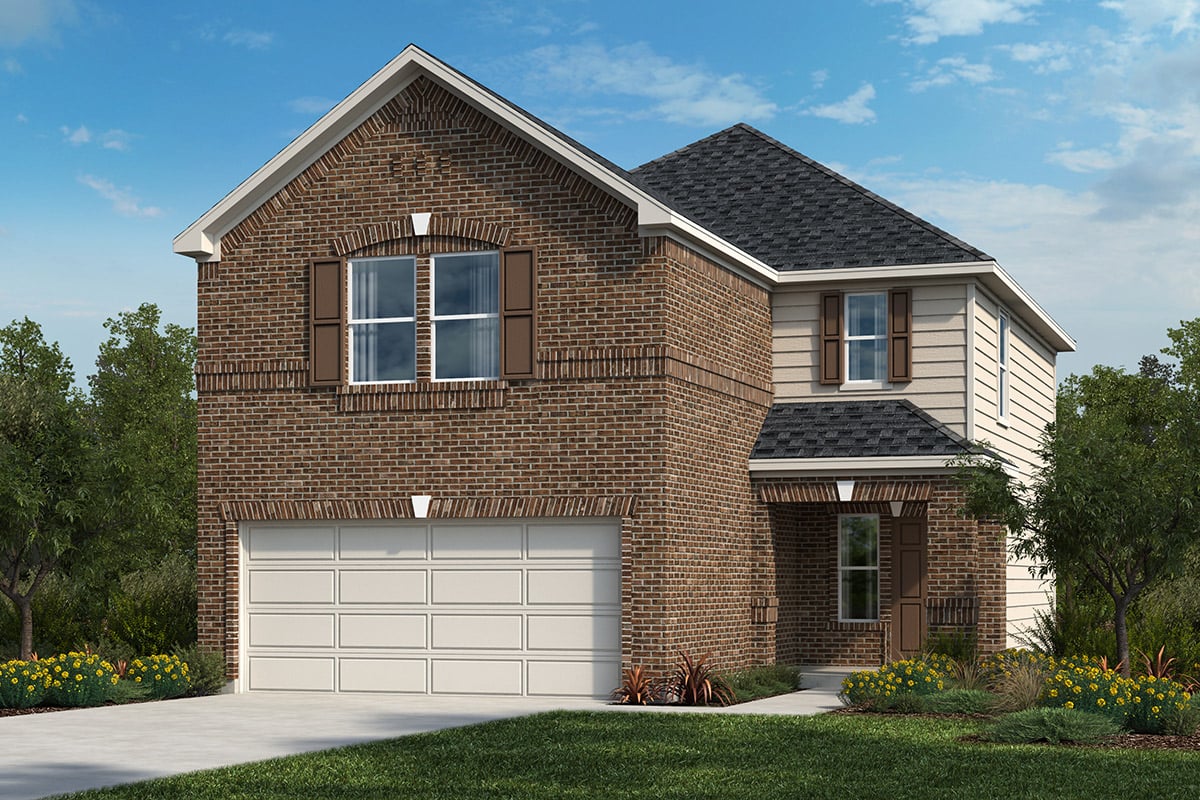 New Homes in 8002 Little Deer Crossing (Scenic Brook Dr. and Hwy. 71), TX - Plan 1780