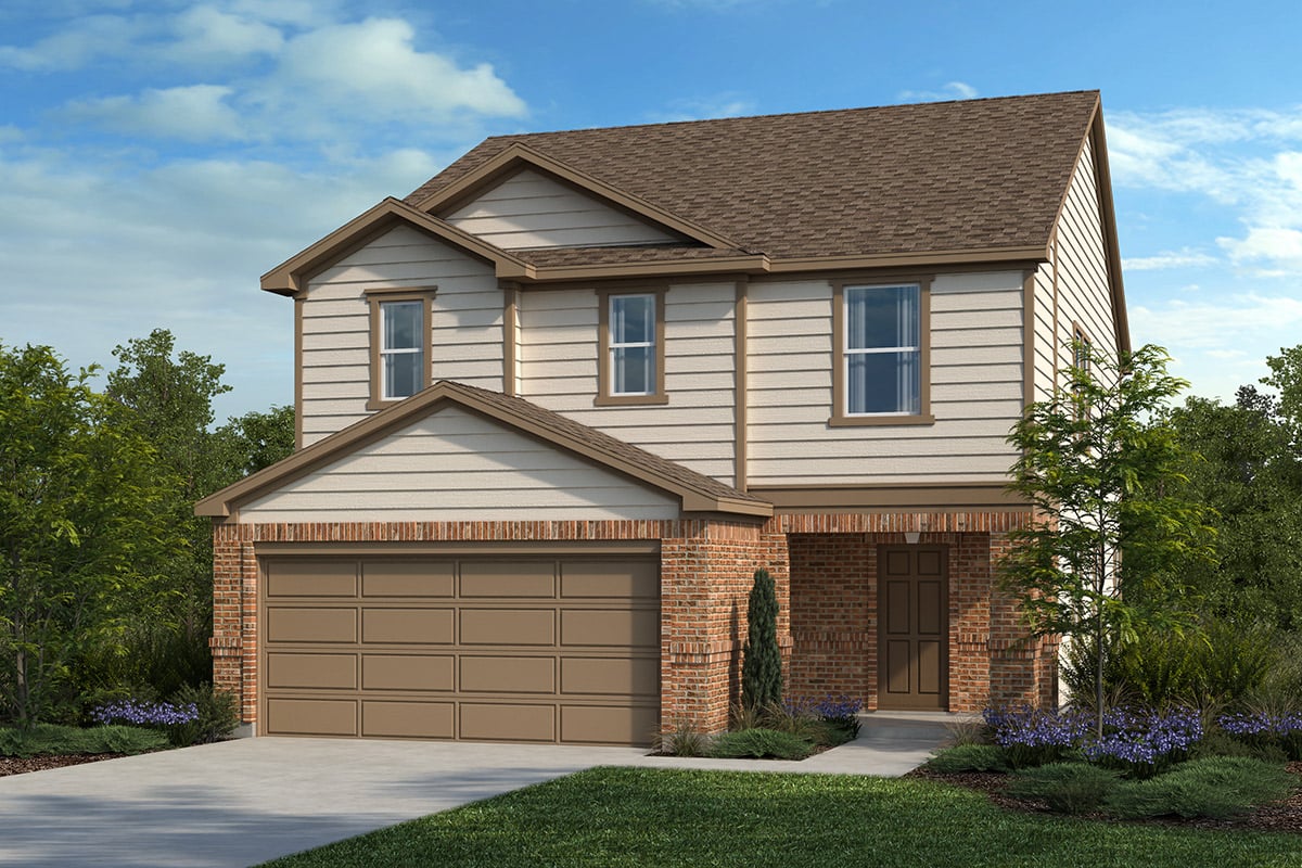 New Homes in Manor, TX - Presidential Meadows Plan 2070 Elevation B