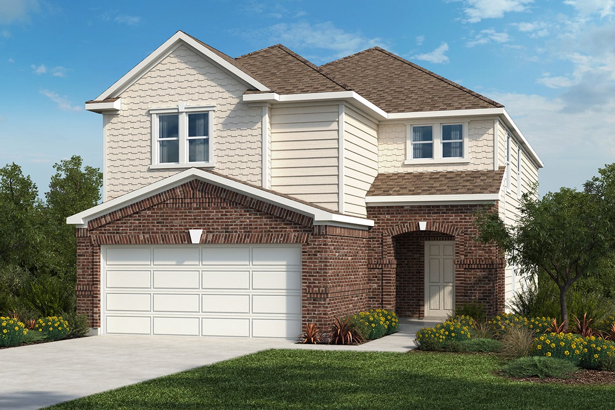 New Homes in Manor, TX - Presidential Meadows Plan 2586 Elevation C