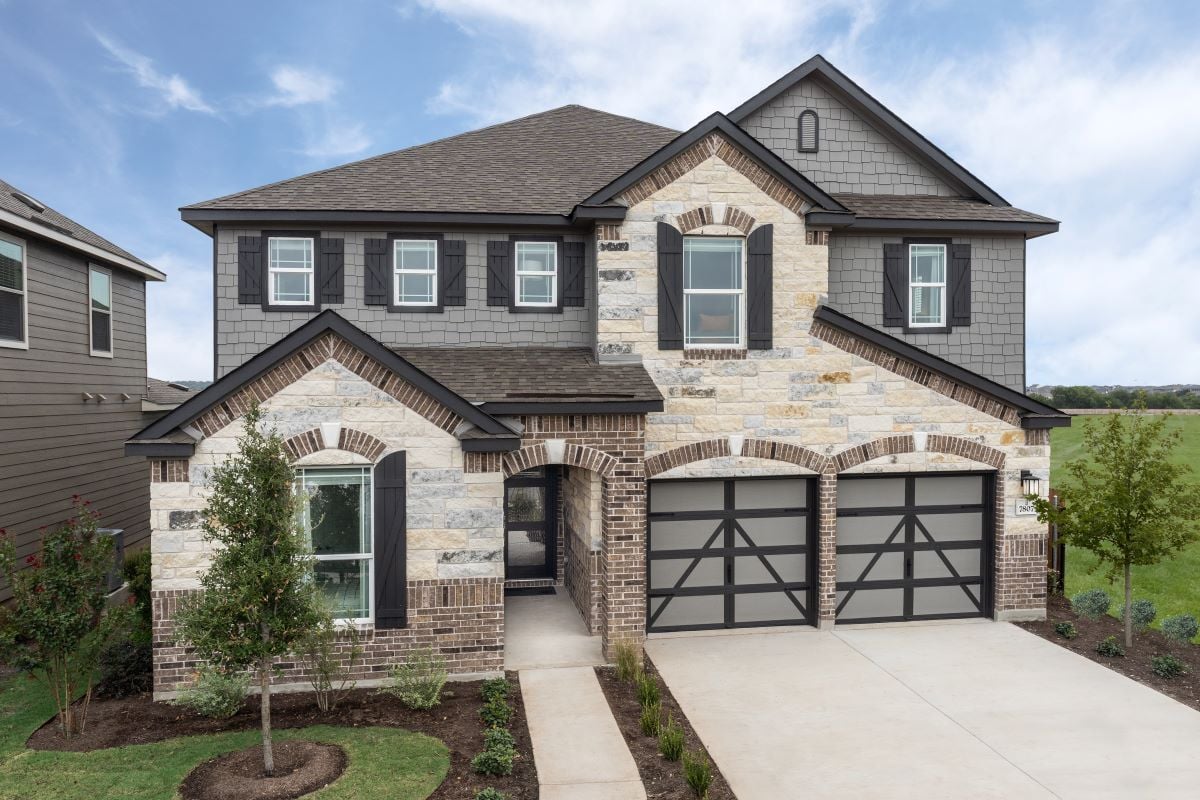 New Homes in Austin, TX - Scenic Pass Plan 3475 as modeled at McKinney Crossing
