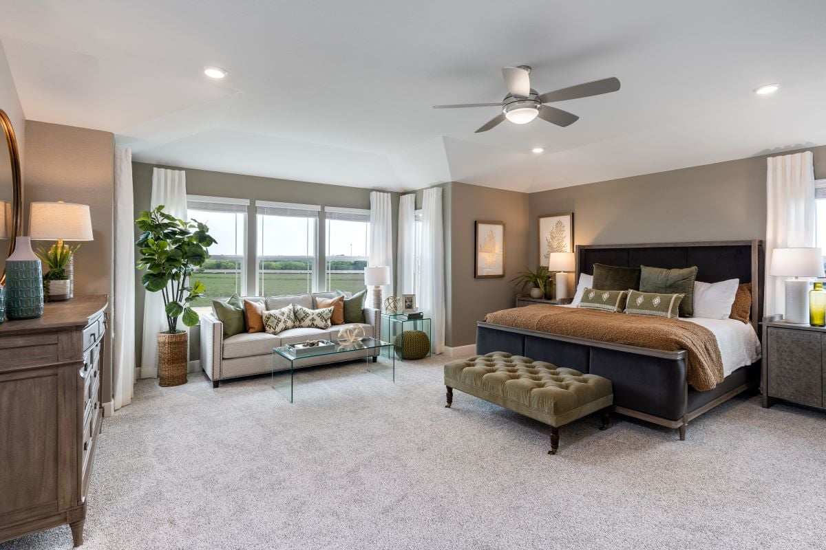 New Homes in Austin, TX - McKinney Crossing Plan 3475 Primary Bedroom