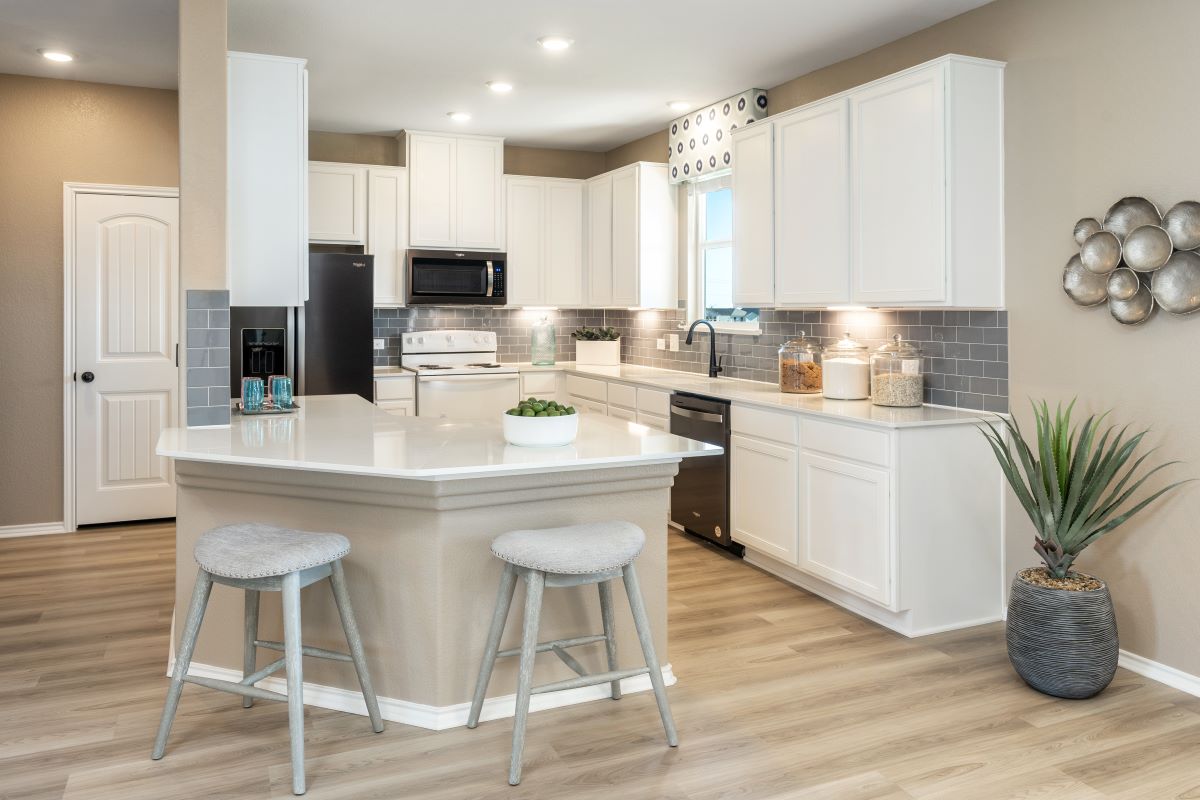 New Homes in Austin, TX - Villas at McKinney Crossing Plan 1908 Kitchen