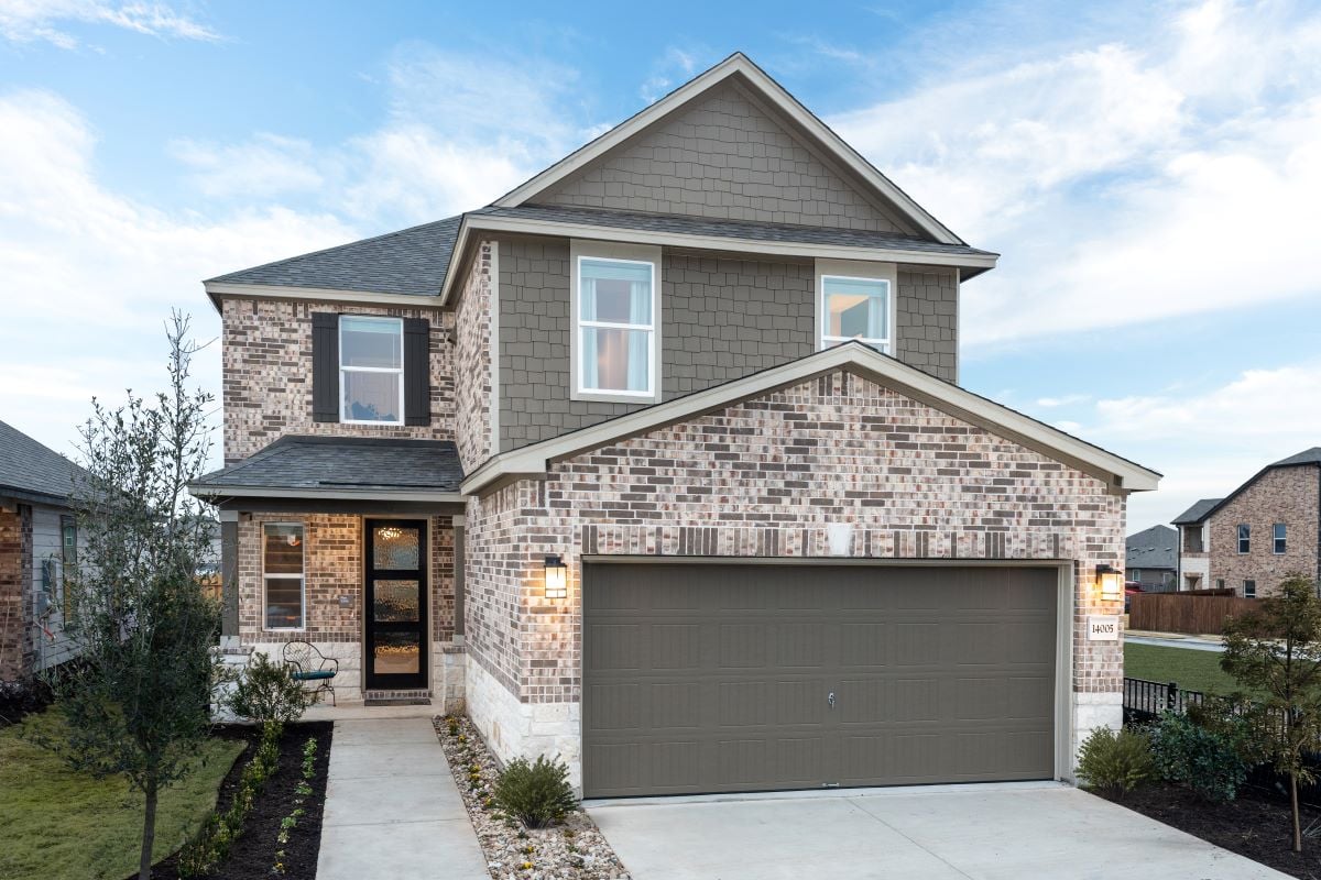 New Homes in Manor, TX - Presidential Meadows Plan 2245
