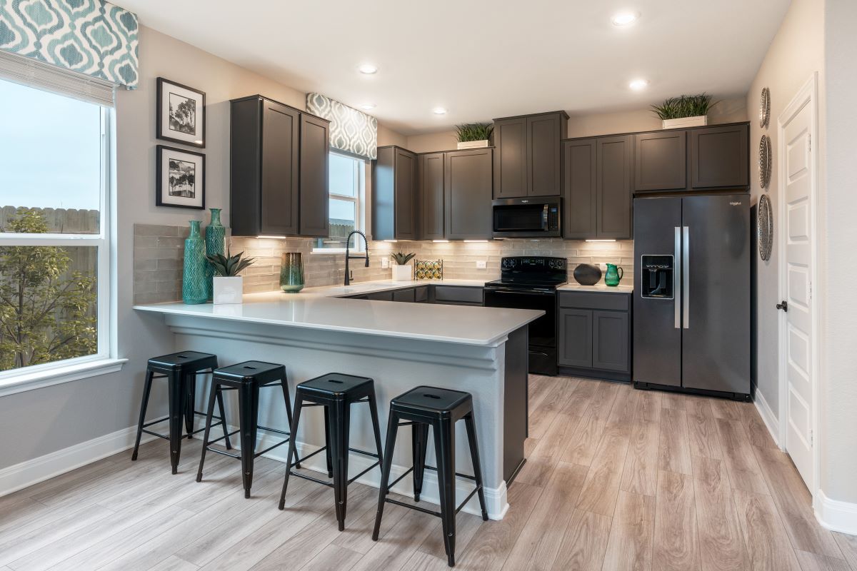 New Homes in Georgetown, TX - Maple Creek Plan 2245 Kitchen