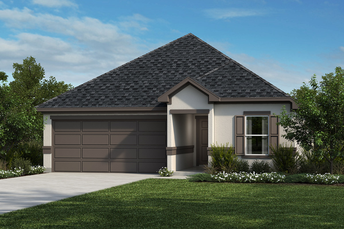 New Homes in Lockhart, TX - Centerpoint Meadows Plan 1943 Elevation C