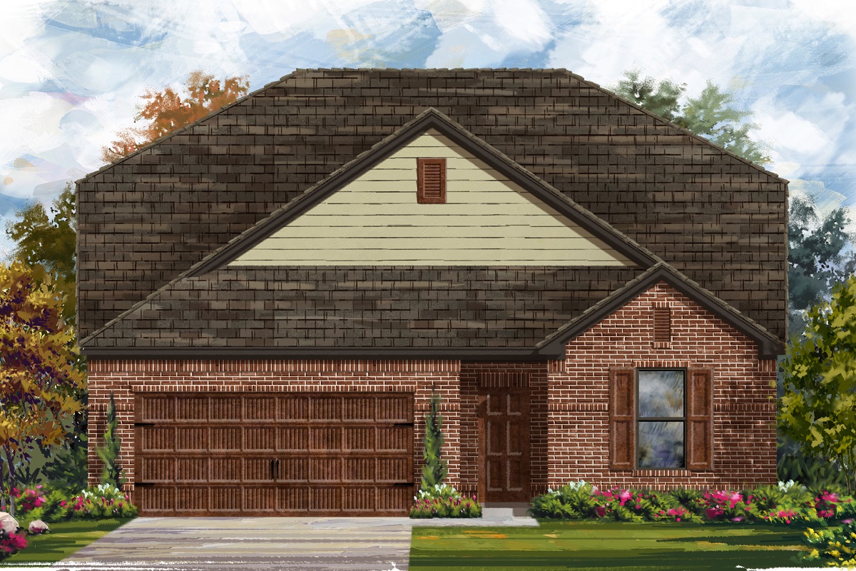 New Homes in Round Rock, TX - Salerno - Classic Collection Plan 2655 Elevation A