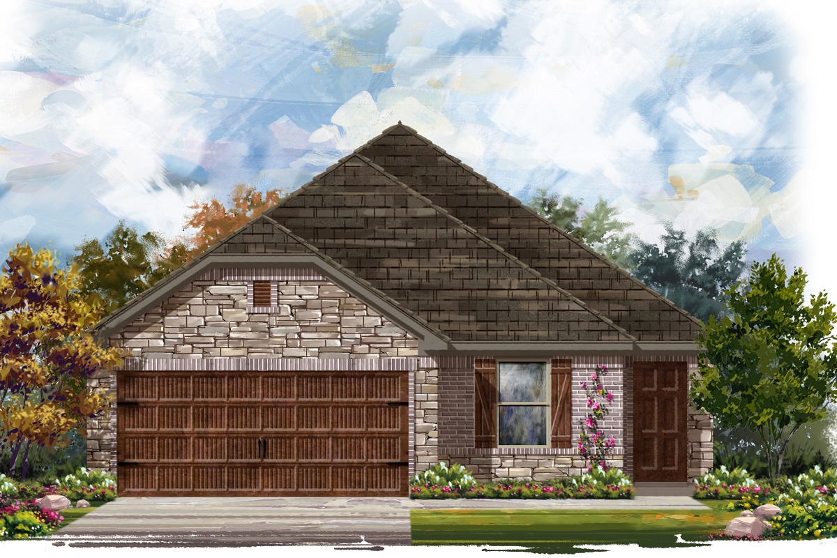 New Homes in Round Rock, TX - Salerno - Heritage Collection Plan 1694 Elevation J