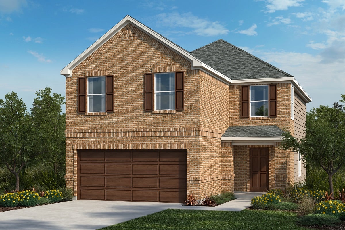 New Homes in Round Rock, TX - Salerno - Heritage Collection Plan 1908 Elevation C