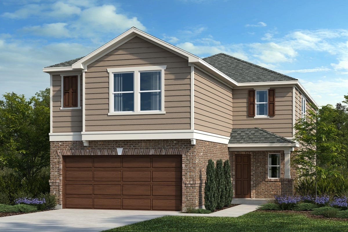 New Homes in 3805 Tufino Ln. (CR-110 and University Blvd.), TX - Plan 2458