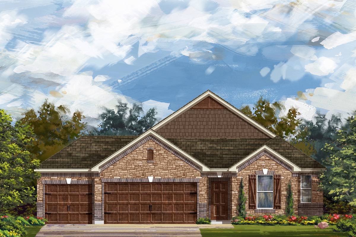 New Homes in 3806 Riardo Dr. (CR-110 and University Blvd.), TX - Plan 2382