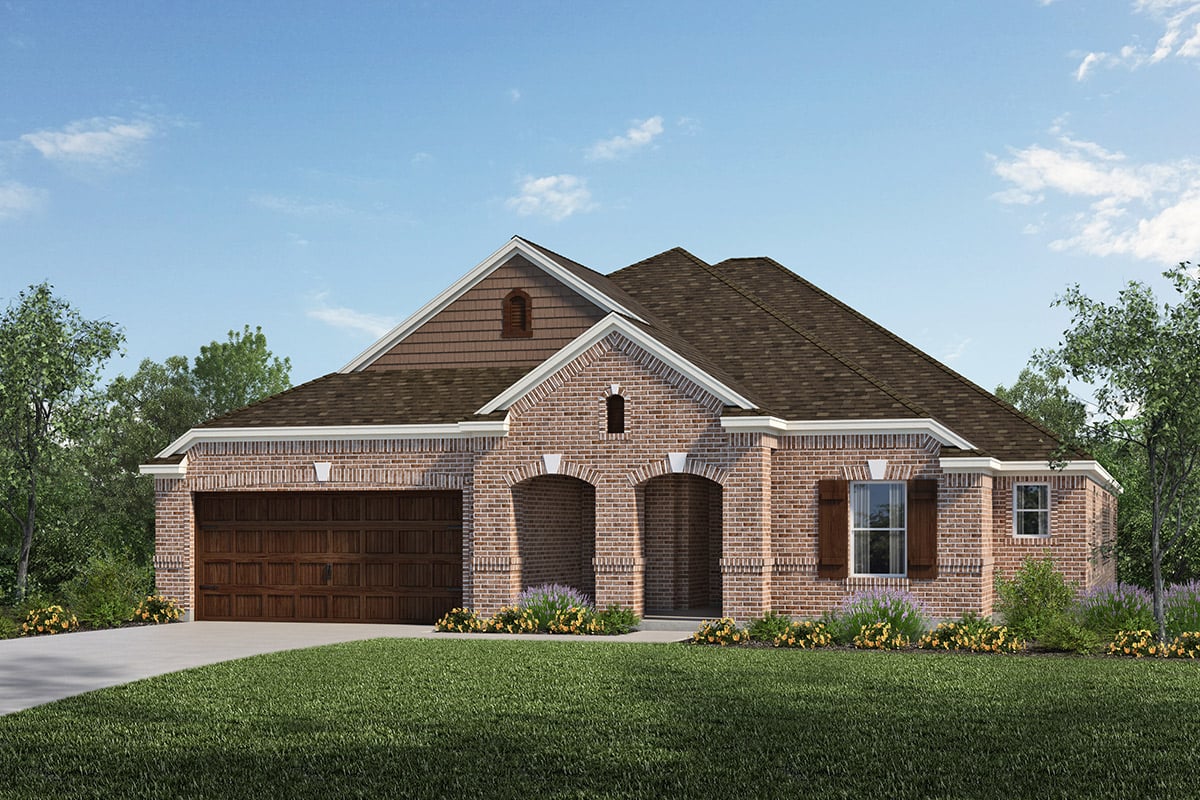 New Homes in Round Rock, TX - Salerno - Hallmark Collection Plan 2663 Elevation B