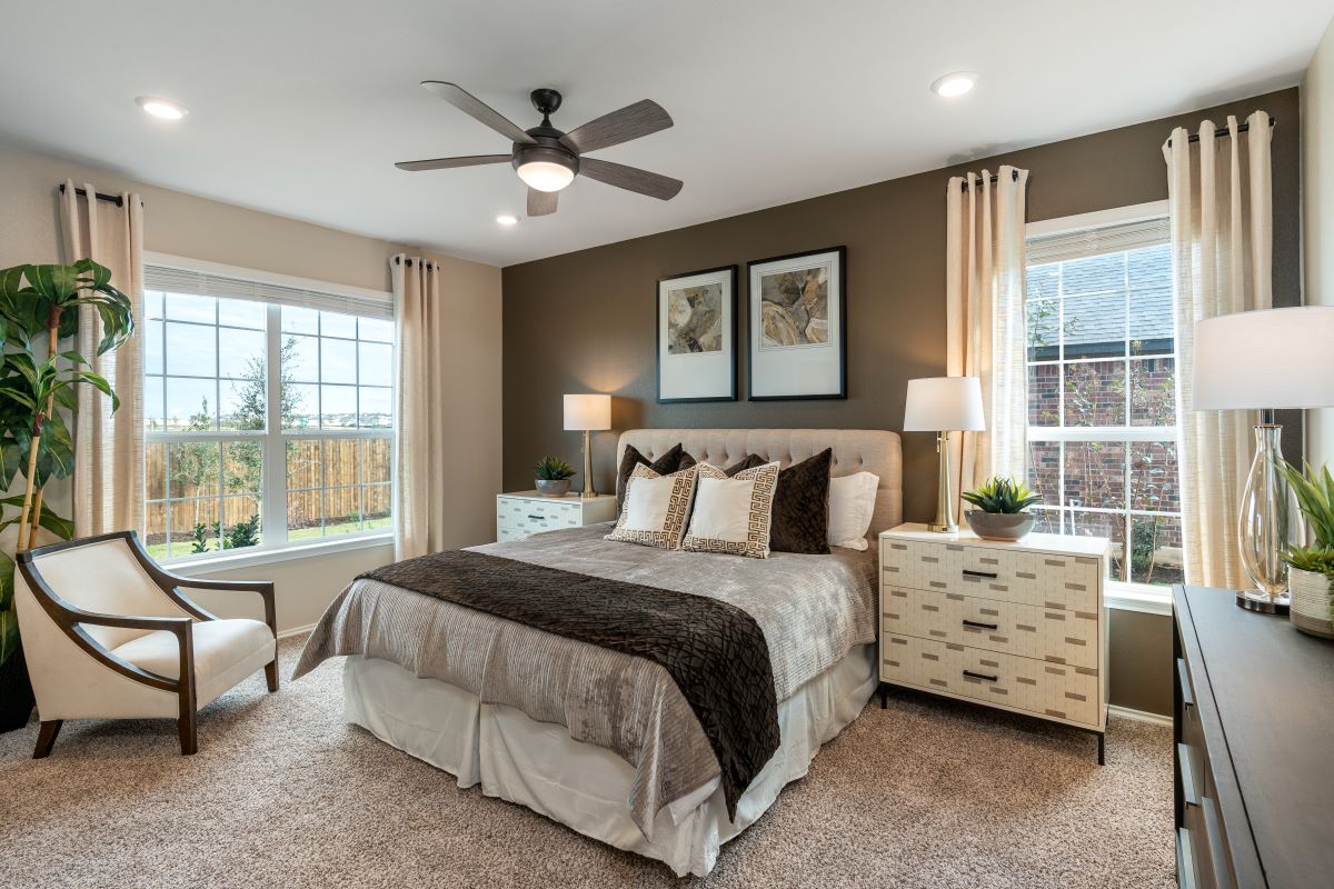 New Homes in Round Rock, TX - Salerno - Heritage Collection Plan 1647 Primary Bedroom