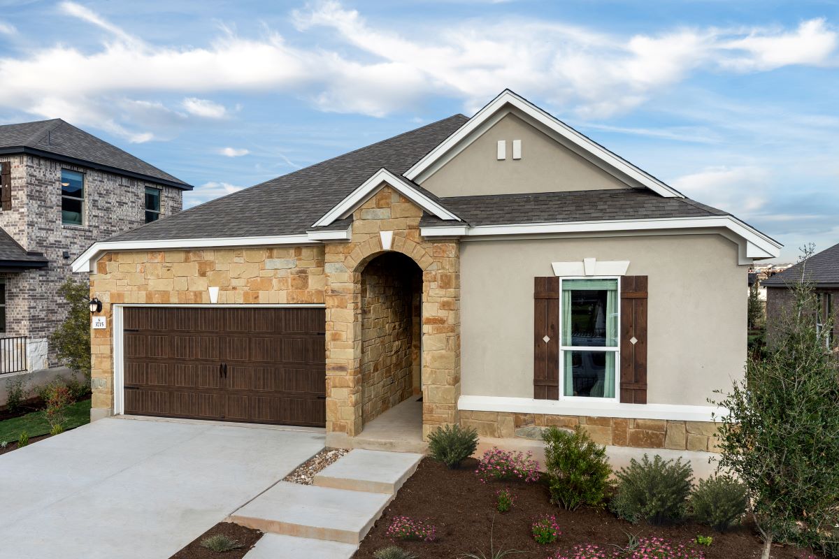 New Homes in Round Rock, TX - Salerno - Classic Collection Plan 2382 