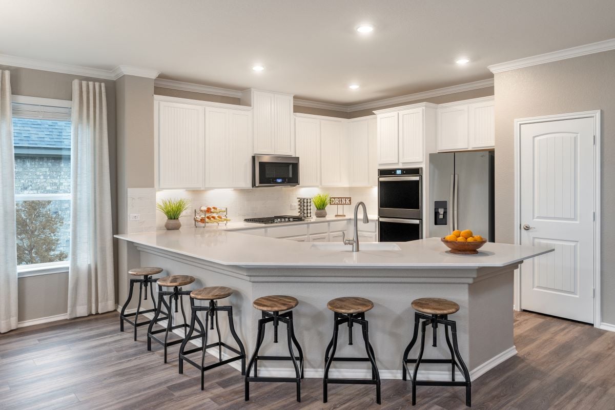 New Homes in Round Rock, TX - Salerno - Hallmark Collection Plan 2382 Kitchen