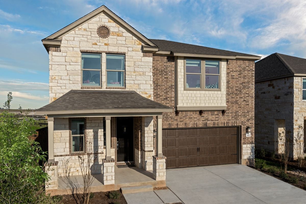 New Homes in Round Rock, TX - Salerno - Heritage Collection Plan 2412 