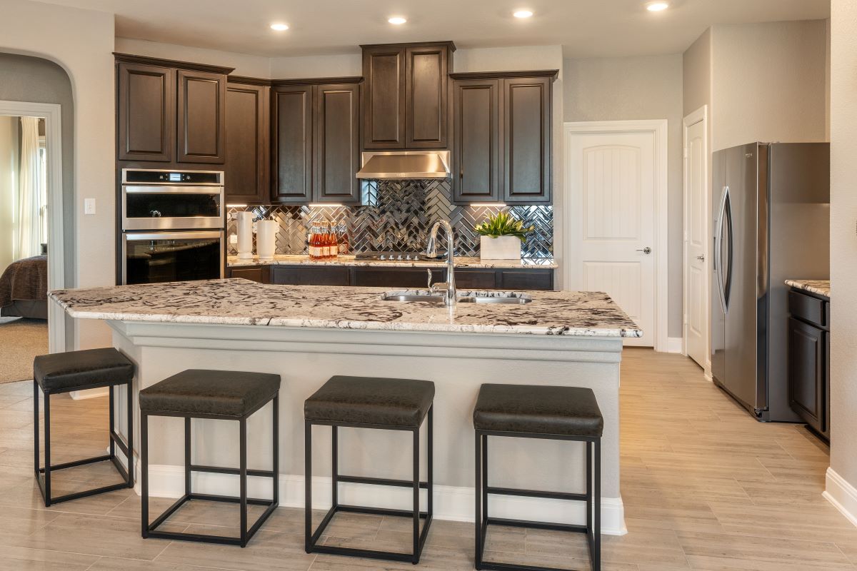 New Homes in Round Rock, TX - Salerno - Heritage Collection Plan 2412 Kitchen