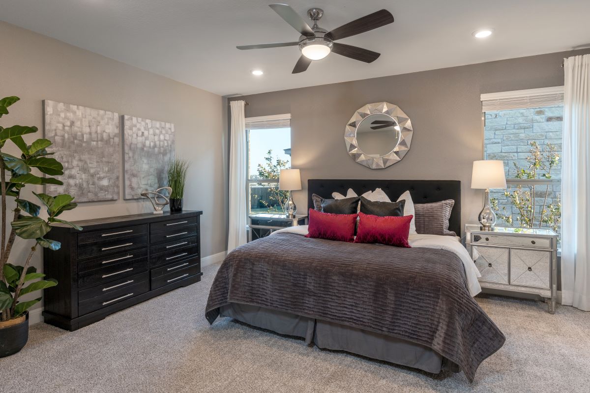 New Homes in Round Rock, TX - Salerno - Heritage Collection Plan 2412 Primary Bedroom