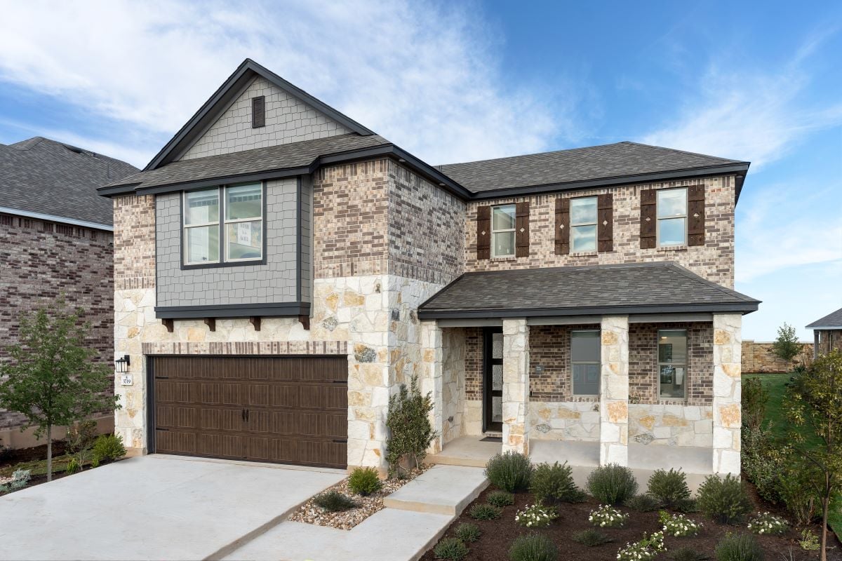 New Homes in Round Rock, TX - Salerno - Classic Collection Plan 2502