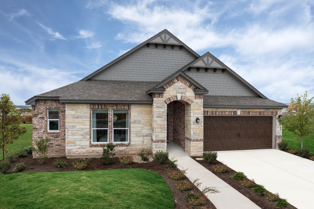 New Homes in Round Rock, TX - Salerno - Hallmark Collection Plan 2858
