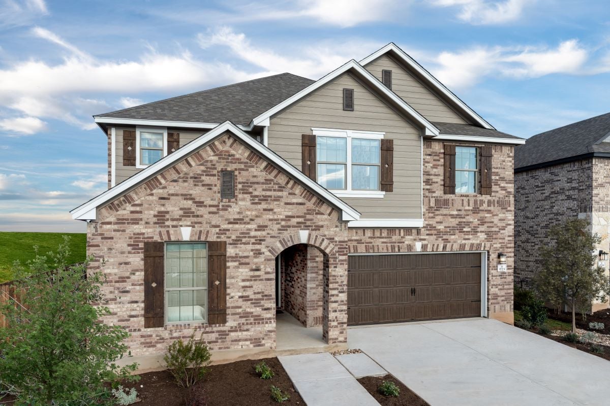 New Homes in Round Rock, TX - Salerno - Classic Collection Plan 3475