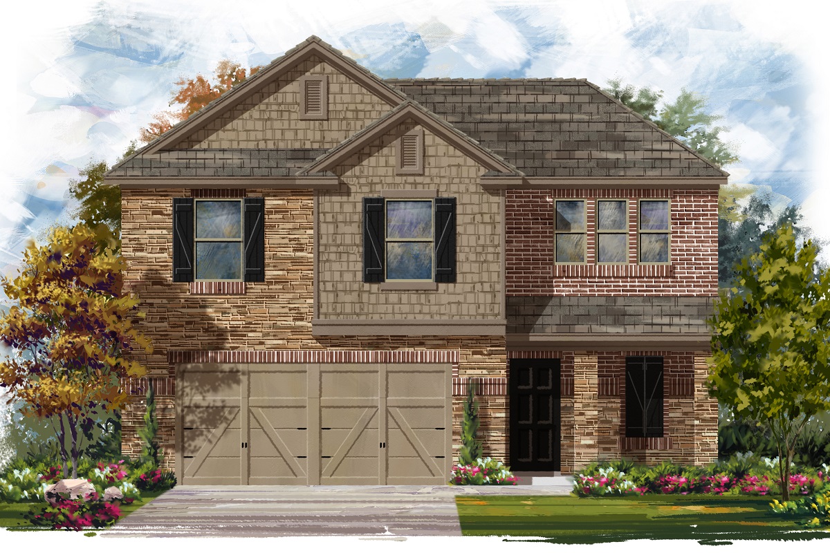 New Homes in 85 Hematite Ln. (Co. Rd. 314 and Ammonite Ln.), TX - Plan 1895