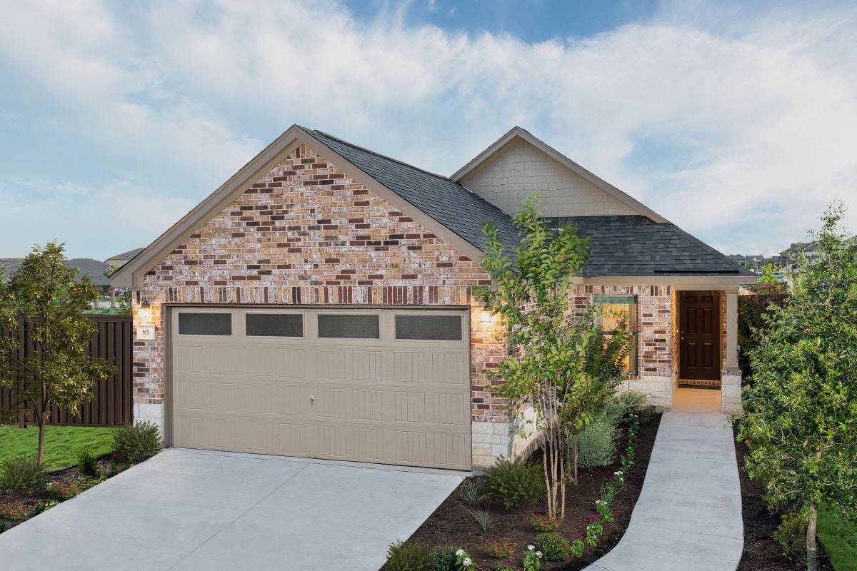 New Homes in Jarrell, TX - Sonterra - Rio Lobo Plan 1360 Modeled