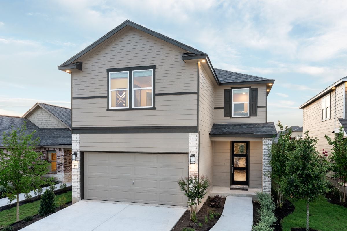 New Homes in Pflugerville, TX - Village at Northtown Plan 1908 