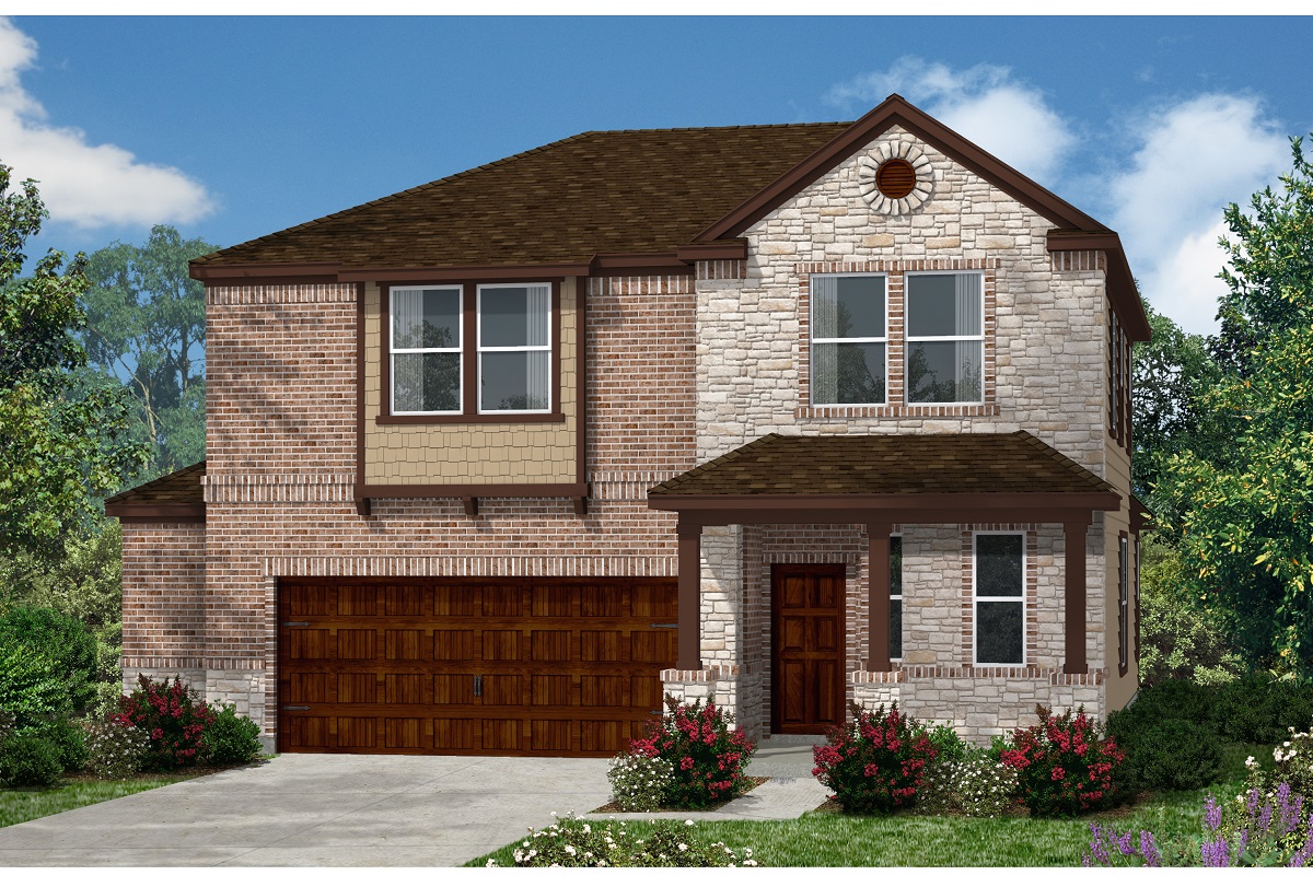 New Homes in 141 Jarbridge Dr. (Center St. and Old Stagecoach Rd.), TX - Plan 2412