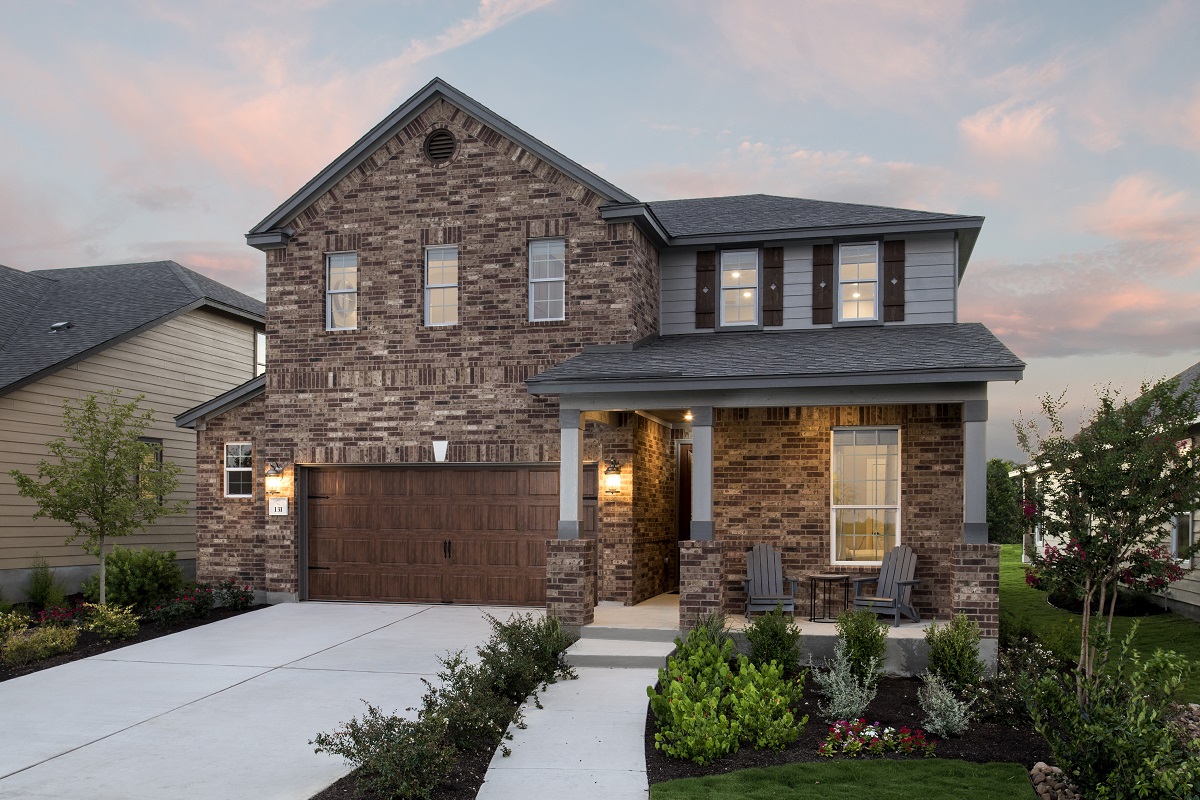 New Homes in 141 Jarbridge Dr. (Center St. and Old Stagecoach Rd.), TX - Plan 2403 Modeled