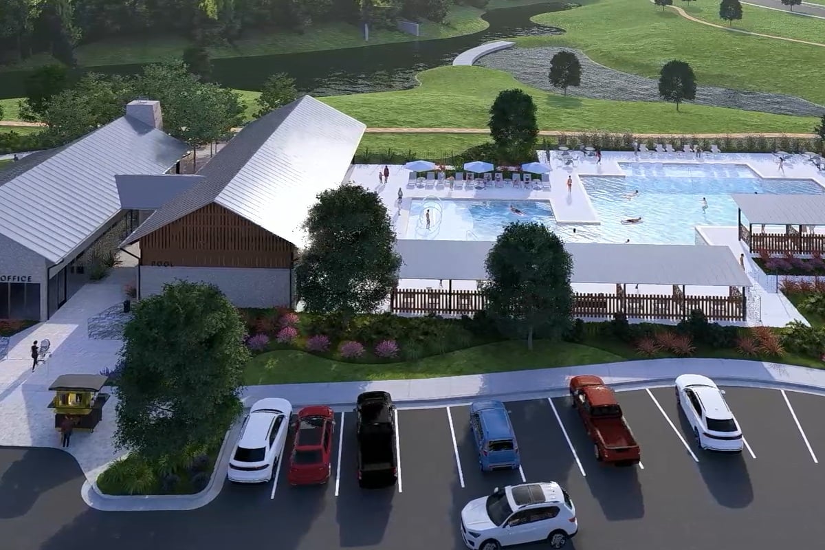 Planned community amenities center