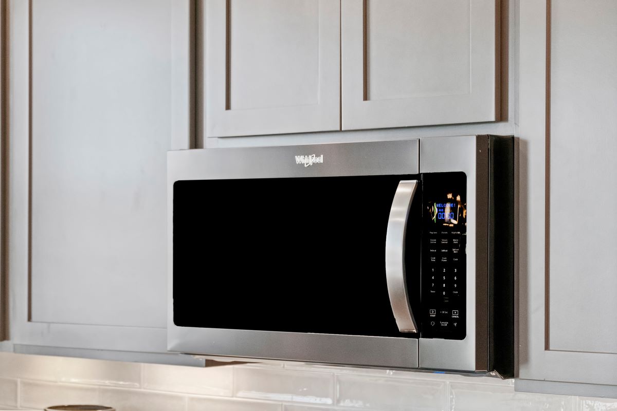 Whirlpool® stainless steel microwave