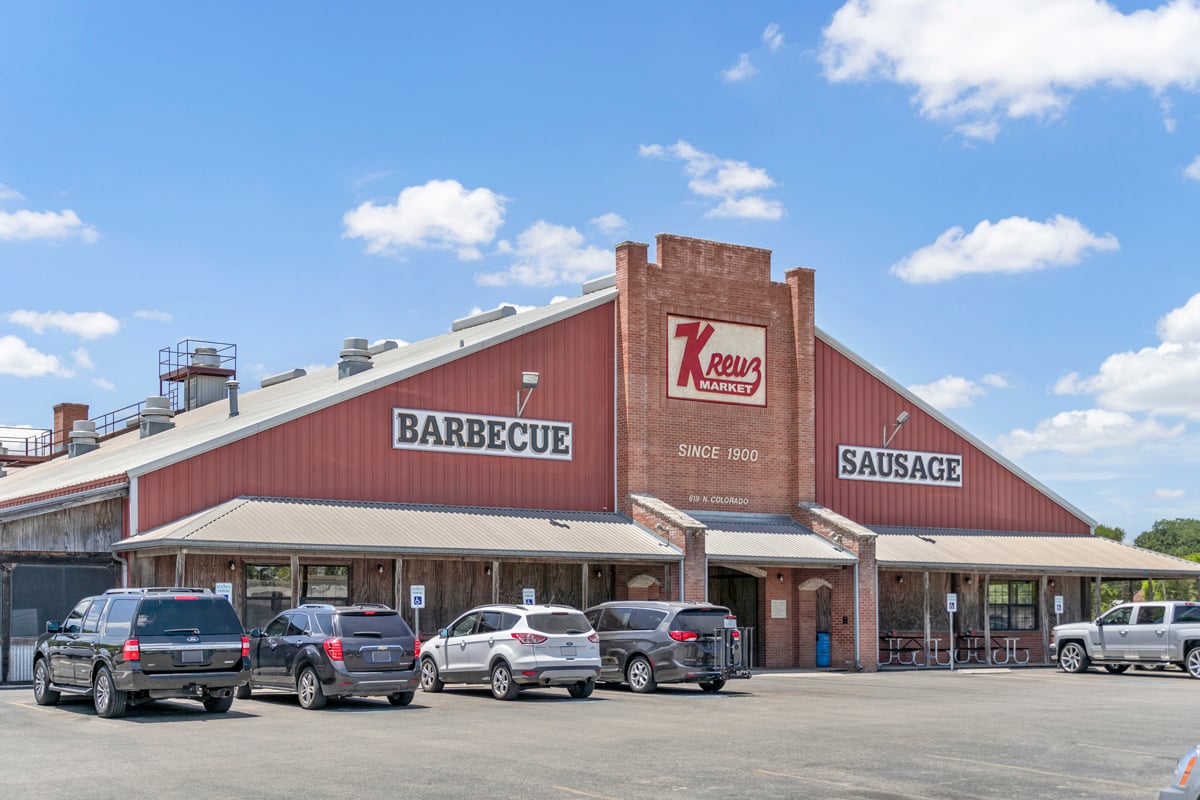 An easy drive to Kreuz Market