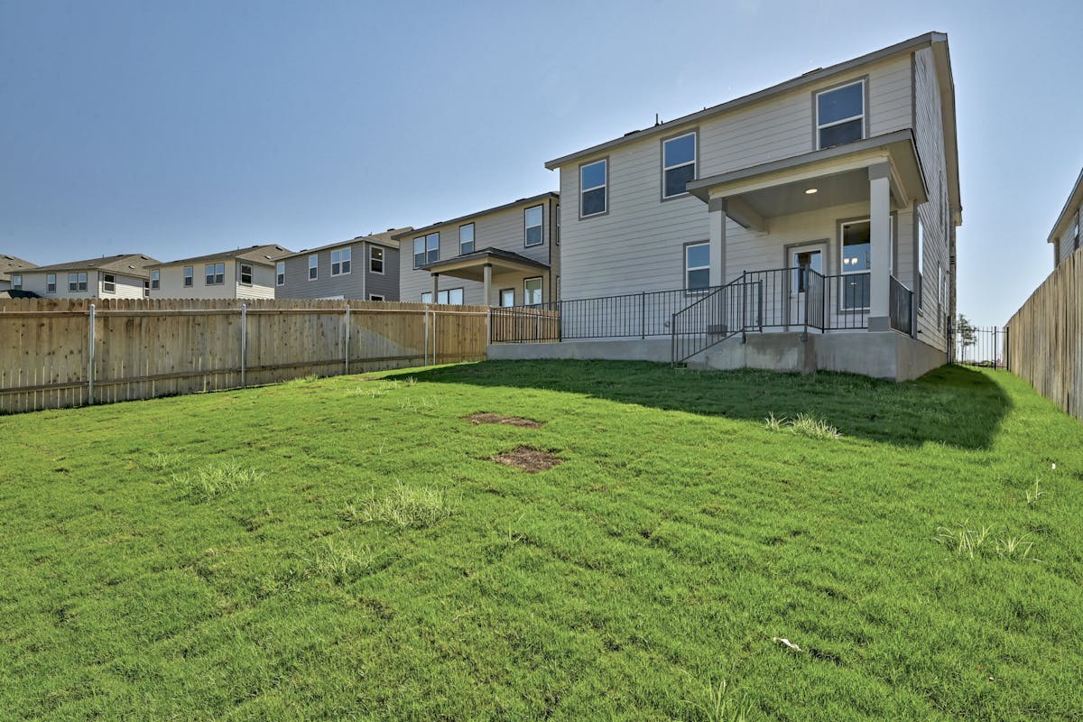 Rear exterior