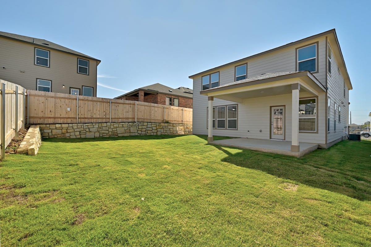Rear exterior