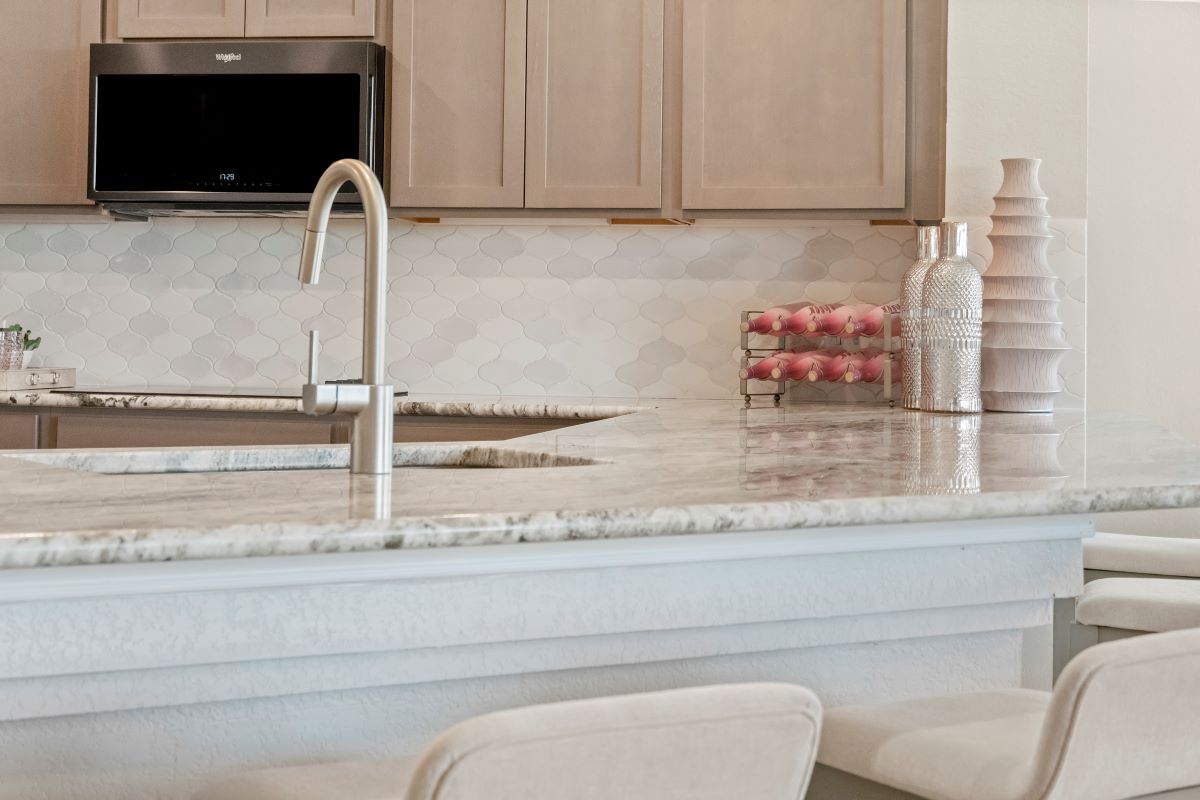 Emser® tile backsplash