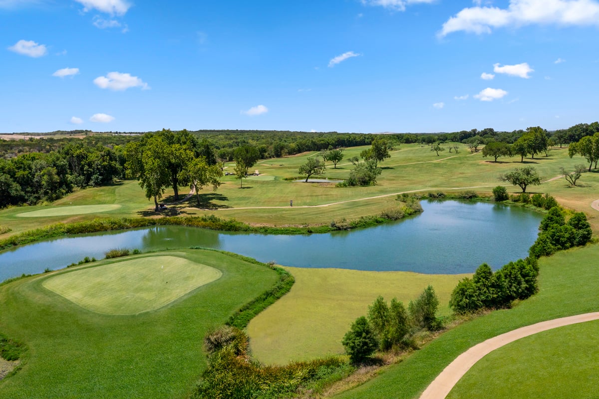 Close to the Jimmy Clay Golf Course