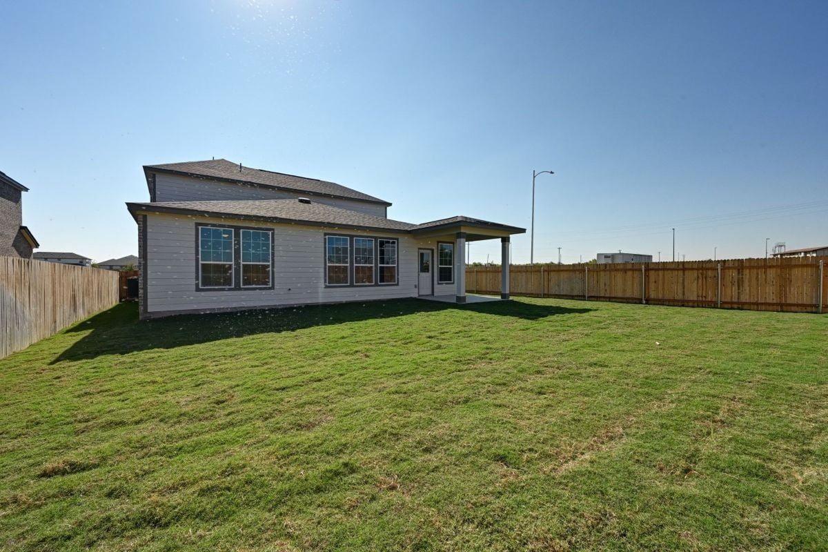 Rear exterior