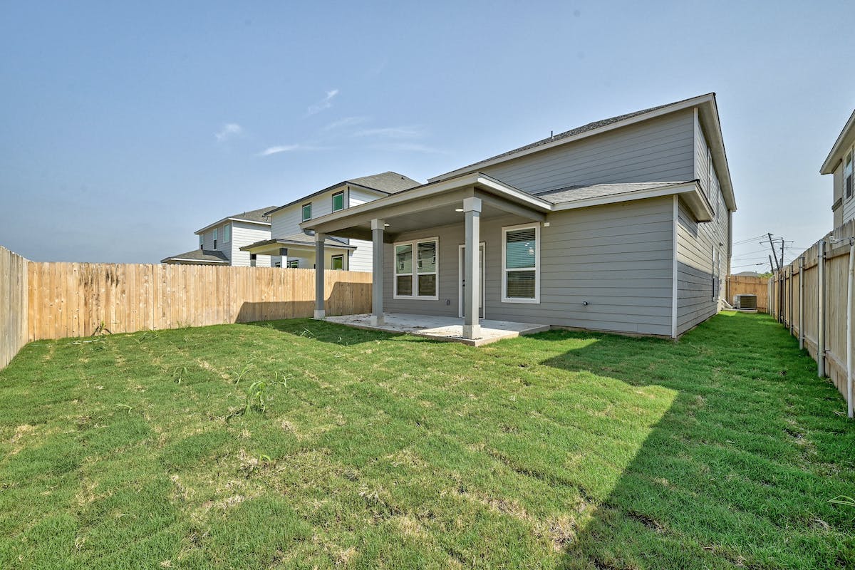Rear exterior