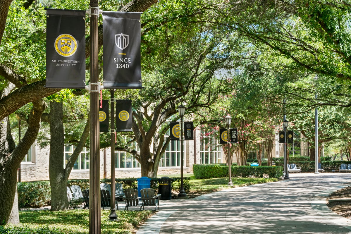 An easy drive to Southwestern University