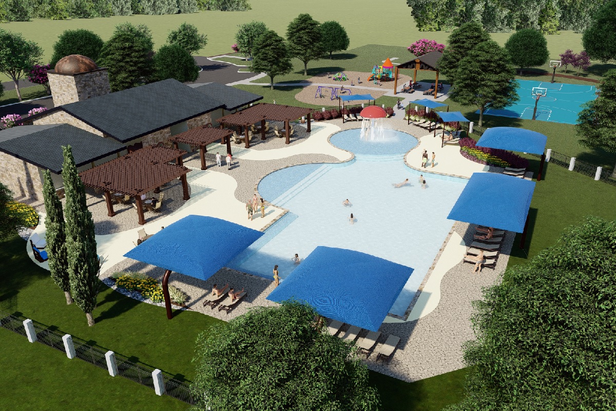 Planned community pool