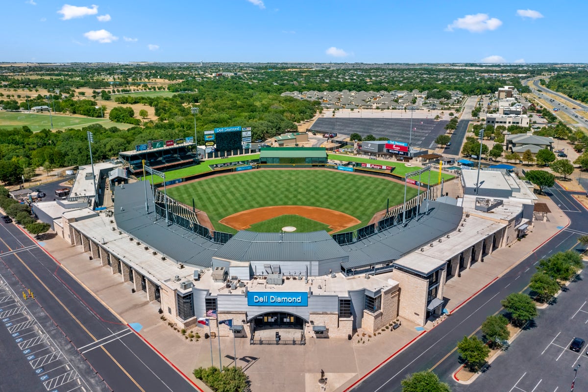 Close to the Dell Diamond