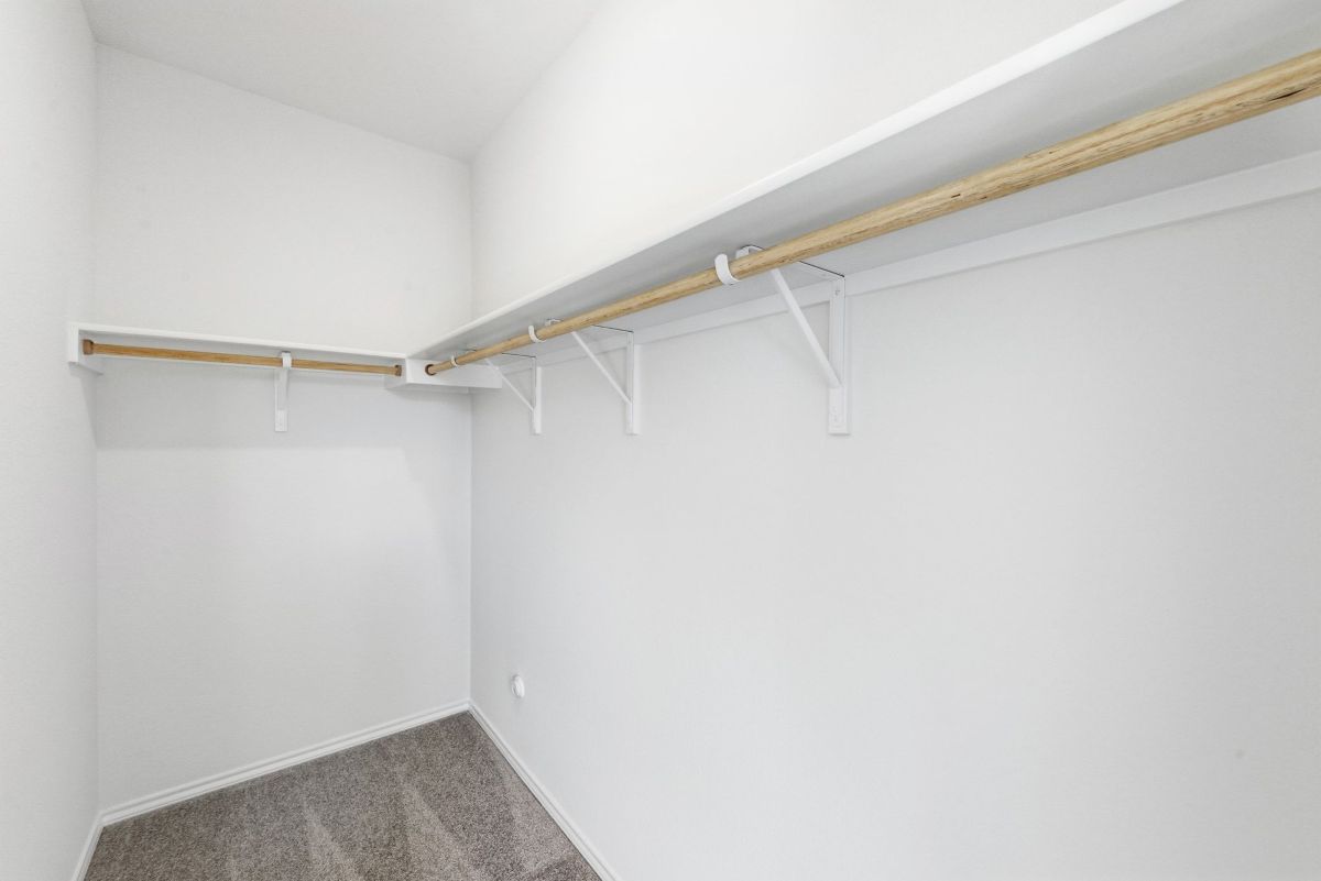 Primary walk-in closet
