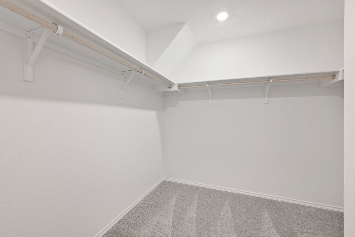 Primary walk-in closet