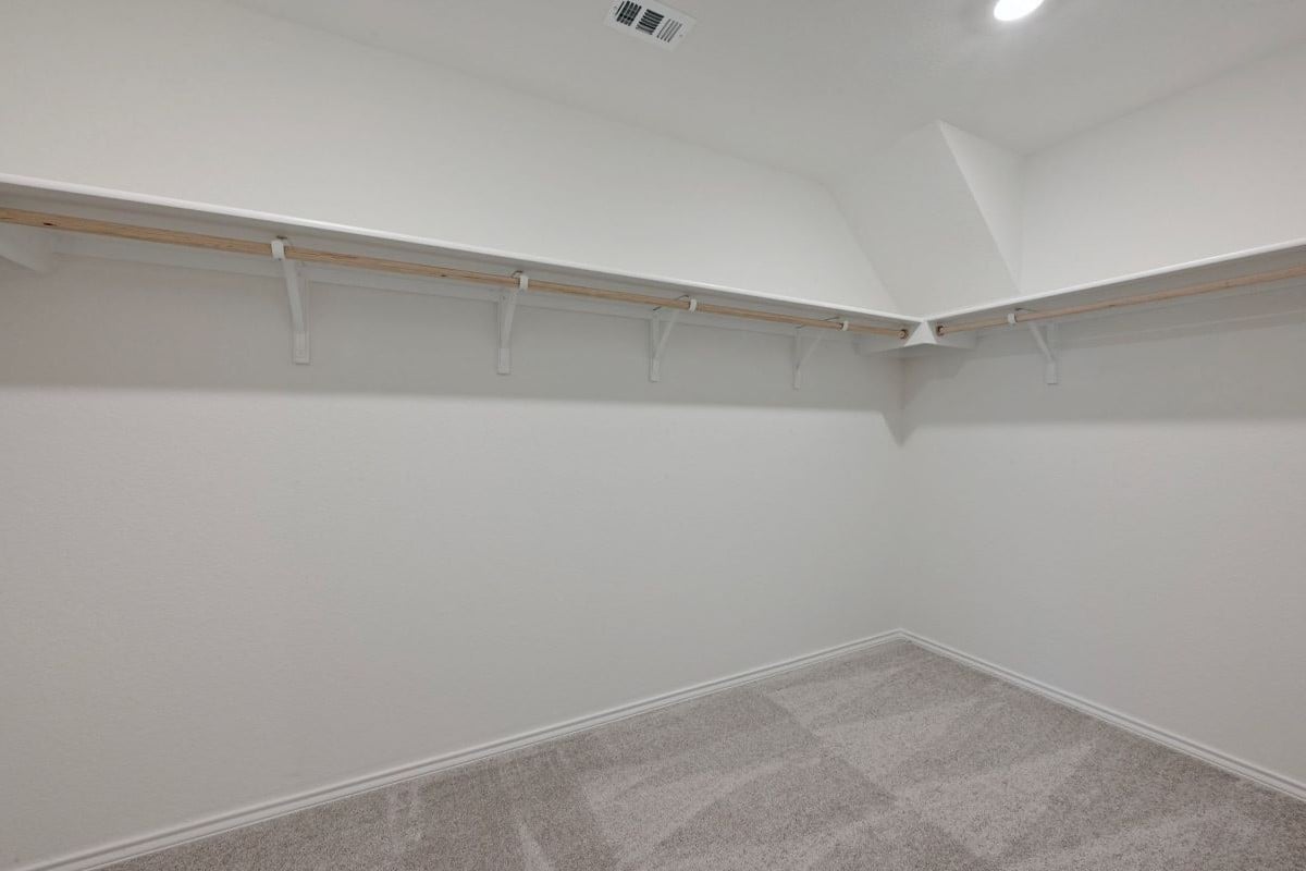 Primary walk-in closet
