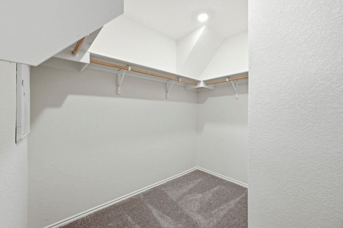 Primary walk-in closet