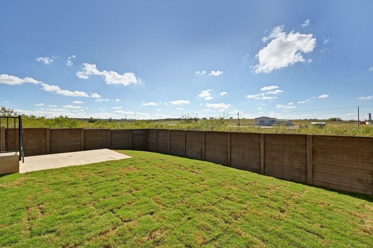 Rear exterior