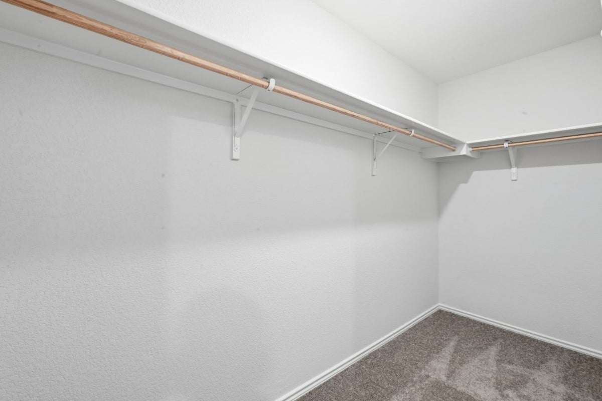Primary walk-in closet