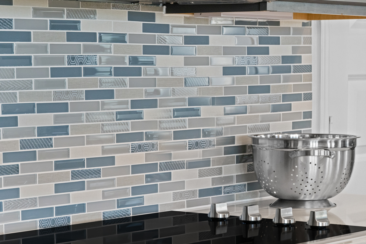 Tile backsplash